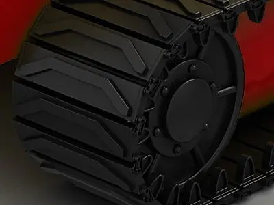 Snowplow Snowplough 3D model