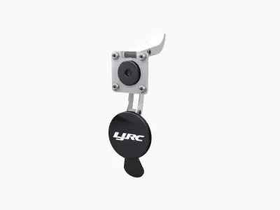 LJRC 2202 window latch Low-poly 3D model