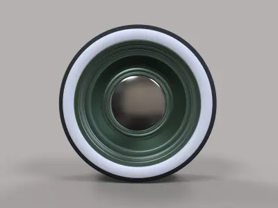 Sport wheel 4 3D model