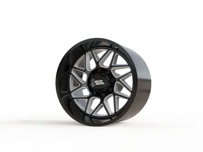 MOTO METAL TURBINE WHEEL 3D MODEL 3D model