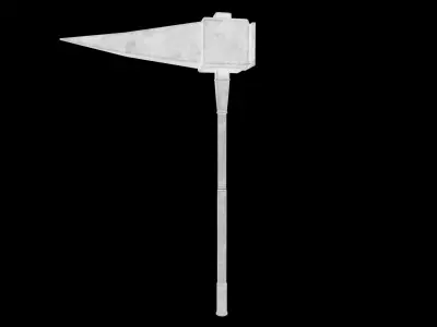 Fantasy Old Hammer Low-poly 3D model
