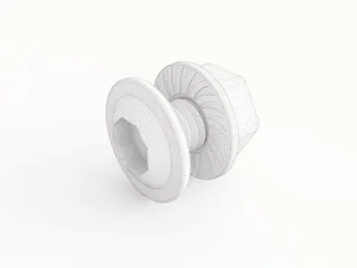 Screw 19 3D model