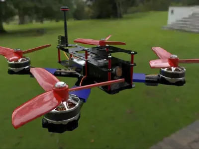 Drone Quadcopter 3D model buy