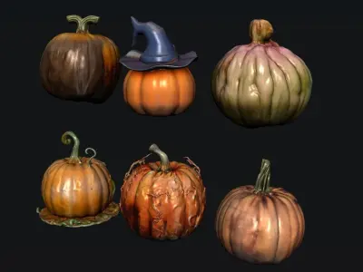 Pumpkin 3D model