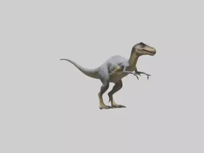 Eoraptor model Low-poly 3D model
