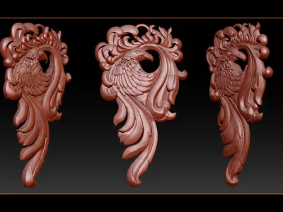 Eagle Pendant Jewelry 3D print model