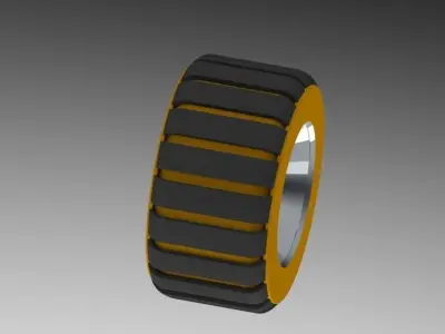 Future Tire Free 3D model