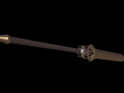 Great Sword Stylized Medieval PBR Low-poly 3D model