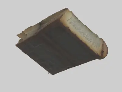 Cursedbook Model 1 Low-poly 3D model