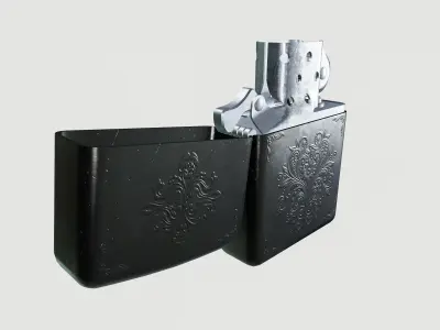 Lighter 3D model get
