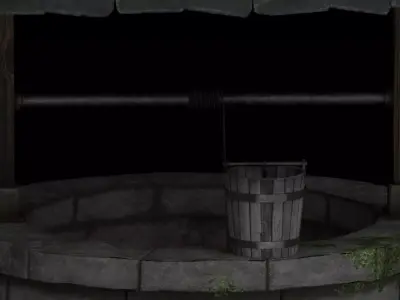 Medieval Well  3D model get