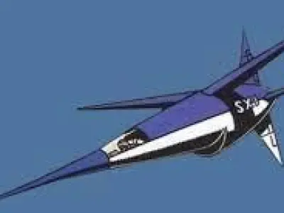 espadon Blake et mortimer 3D model
