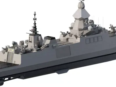MULTI TASKING FRIGATE SIGMA CLASS 3D model