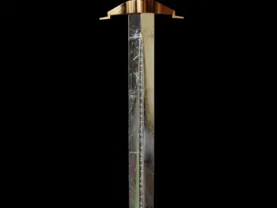 Sword War Sword Battle Medieval Sword 3D Model 3D model