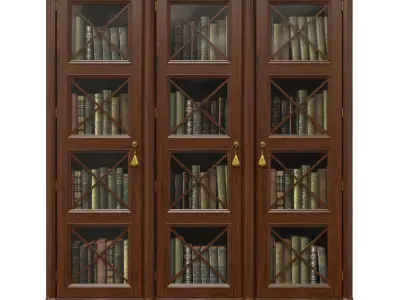 Classic cabinet 05 08 3D model purchase