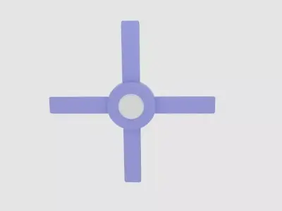  Free Fanfan  Free low-poly 3D model