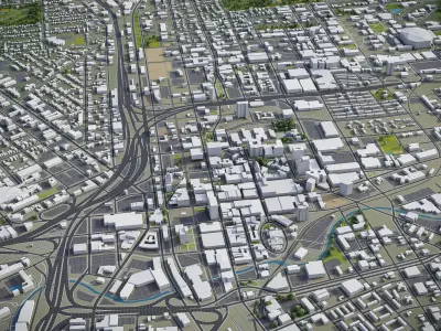 Syracuse Low-poly 3D model