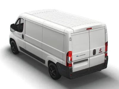 Fiat E Ducato Van L2H1 2022 3D model