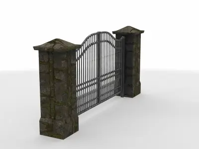 portal gate  3D model