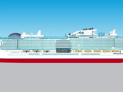 SUN PRINCESS 3D model