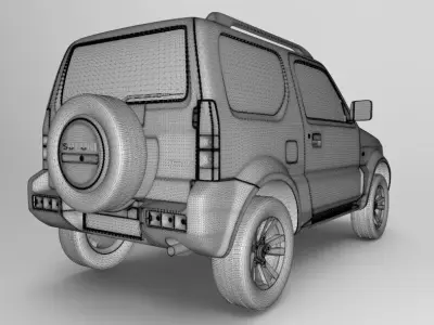 Suzuki Jimny 2012 3D model