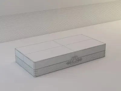 vintage syringe set 3D model