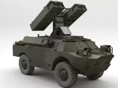 rocket launcher 3D model 5