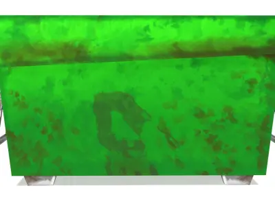 Hand Painted Stylize Ammo Box Low-poly 3D model