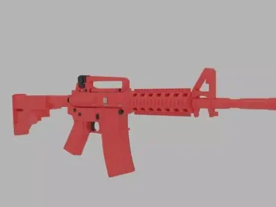 Pinkar rifle 3D model