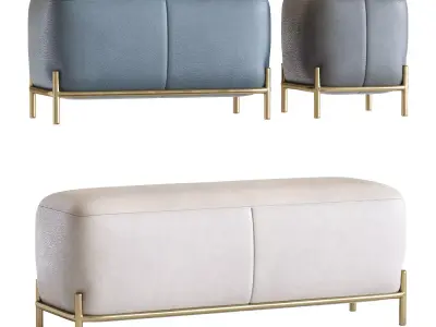 Puff Pawai Set 3D model