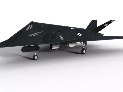 F-117 Nighthawk The Art of Invisibility by Lockheed Skunk Works 3D print model