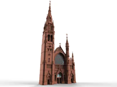 St Peters Roman Catholic Church Drogheda 3D model