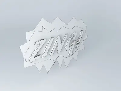 starburst Free 3D model