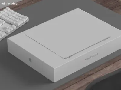 Apple MacBook Air Packaging Box 3D model