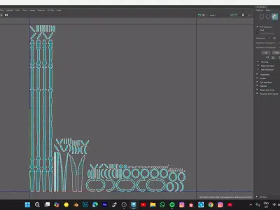 SWORD MODEL Low-poly 3D model 4