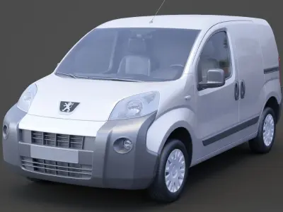 Peugeot Bipper 3D model