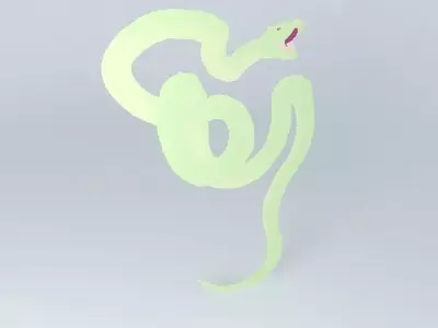 Snake (face me) Free 3D model