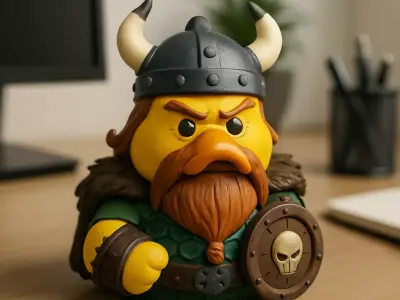 Rubber Duck - Stoick the Vast - How to Train Your Dragon 3D print model