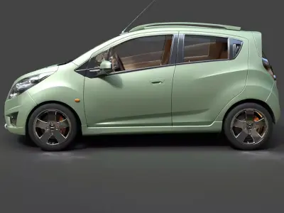 Chevrolet Spark LT - Detailed 3D Model 3D model