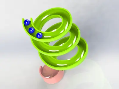 motion study 3D model