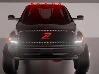 Dodge Ram 1500 old 3D model
