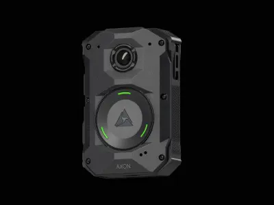 Axon Body 4 Body Camera Low-poly 3D model