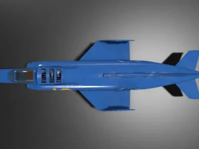 Yak 38M Low-poly 3D model