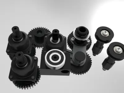 Gear project  Free 3D model