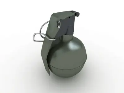 Frag Grenade 3D model purchase