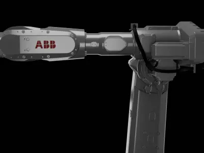 ABB IRB 6790 Heavy-Duty Industrial Robotic Arm 3D model purchase