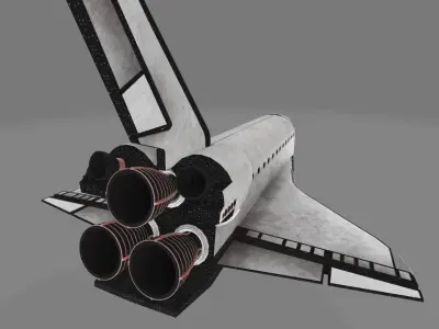 space shuttle 3D model buy