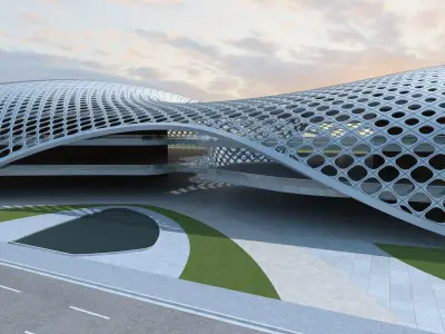 Complex 3 3D model