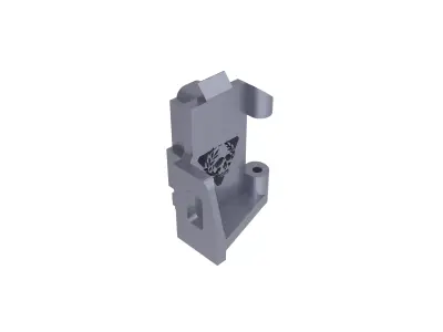 ARROW ARMS APC9K REAR BRACE STOCK PLATE ADAPTER  Free 3D print model