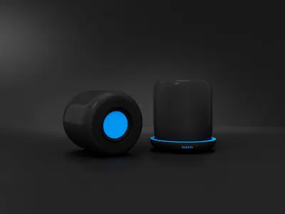 Speakers Sophia Low-poly 3D model